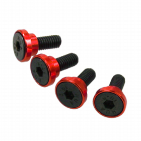 EAGLE RACING　3669-RE　サーボスクリュー5mm穴用(ALワッシャー付)(4)[RE]